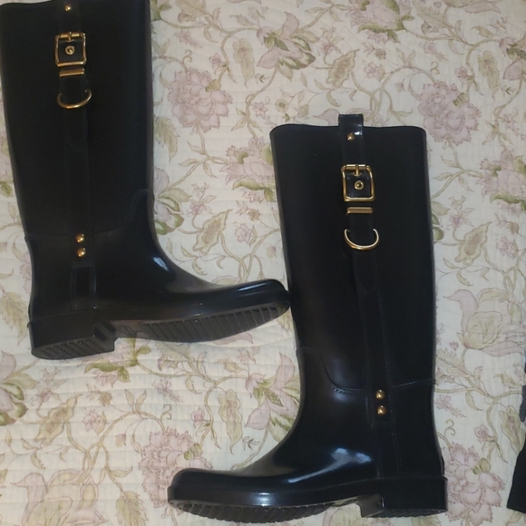 Coach tall Rainboots - Picture 4 of 8